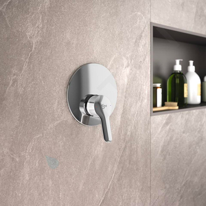 MÉLANGEUR DE DOUCHE À LEVIER UNIQUE INTÉGRÉ ALPHA Chrome - Product Image 4