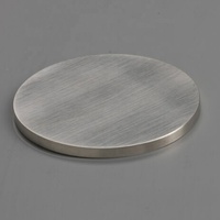 Cible de pulvérisation en métal doré pur, plaque ronde Au dia 57mm x 1mm disque Au 99.999%