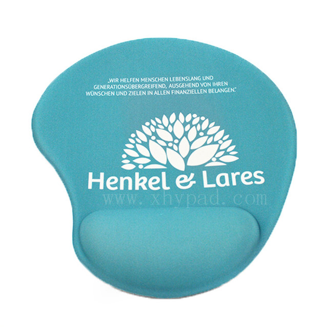 Customized Silicone Soft PC Laptop Game Mouse Pad with Wrist Rest in Stock Hand Guard Mousepad