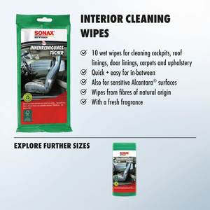 Toallitas de Limpieza Interior Good End Price, 10 Piezas, Multisuperficie, para el Tablero y Paneles de Puertas de Automóviles - Product Image 2