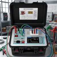 Probador de características de interruptores automáticos - Mide los parámetros de características dinámicas mecánicas de los interruptores automáticos de alta tensión