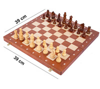 Individuelles Schachset hölzernes Druck-Schachbrett Spiel-Set mit Schachsteinen