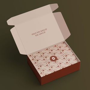 OEM-cajas de cartón Kraft personalizadas, sobres de envío pequeños, color <span class=keywords><strong>blanco</strong></span> ombré, 4x4x2 - Product Image 6