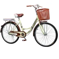 จักรยานประจำเมือง24 ''26''/จักรยานผู้หญิง/ขี่จักรยานสำหรับสุภาพสตรีจักรยานสุภาพสตรีราคาถูกจักรยานเมืองขนาดกะทัดรัด