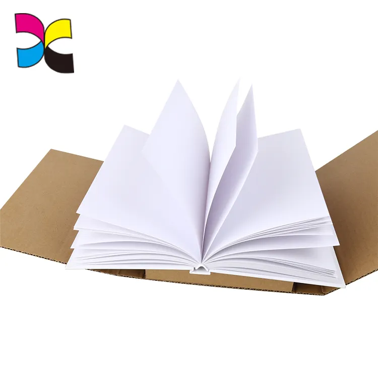 Benutzer definiertes Logo gedruckt A5 leerer Notizbuch-/Buchdruck mit individueller Versand box