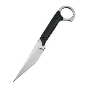 G10 ידית Csgo ציד סכין הישרדות קמפינג שירות חיצוני טקטי קבוע להב סכין EDC יד כלים