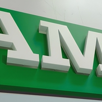 Enseigne LED personnalisée, publicité rétroéclairée, logo de bureau en métal doré, lettres d'enseigne, enseigne LED intérieure et extérieure, enseigne murale 3D LED