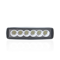 RUTENSE – phare antibrouillard LED pour voiture 12V 24V, faisceaux LED universels pour voiture 18W 27w 48w 54w, lampe de travail pour Bar