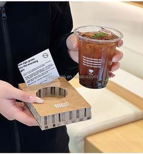 Vaso de Plástico Desechable Comercial con Tapa, Vaso para Té con Leche, Café, Transparente, Grueso, Vaso de Plástico para Envasado Personalizado - Product Image 5