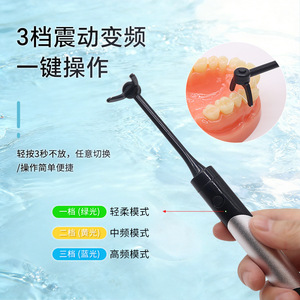 Hilo Dental Eléctrico Portátil, 3 Modos de Vibración, Limpiador Bucal Recargable para Adultos - Product Image 1