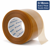 Ruban adhésif double face en polyimide (PI) 0,18 mm UL94 V-0, silicone des deux côtés, pour fixation de module de batterie et de chauffage, collage haute température
