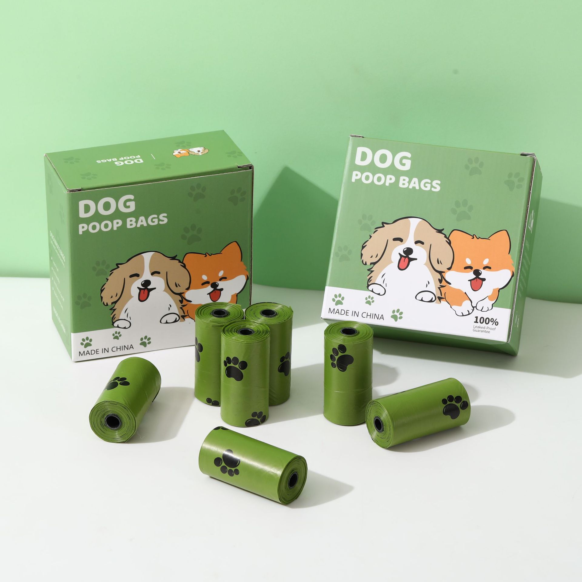 12 rolls per box (including dispenser)