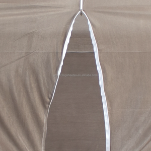 <span class=keywords><strong>Mosquitera</strong></span> EMF con forma de Mongolia, tamaño grande, 100% fibra de plata para adultos, cama doble para Patio, dormitorio, viajes de Camping - Product Image 4