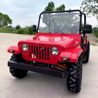Mini Jeep électrique Caiteng pour adultes, 500cc, 4x4, Dune Buggy Willys UTV, 2 places, transmission automatique, garantie de 2 ans
