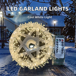 Warm White Firecracker LED 10m Outdoor Christmas <strong>Tree</strong> <strong>Lights</strong> <strong>with</strong> Copper Wire Festive Scene Decoration Mood <strong>Lights</strong> for Christmas - Product Image 2