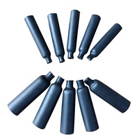 Tube thermorétractable en PE à paroi moyenne, adhésif thermofusible, étanche, ignifuge, gaine isolante pour réparation de câbles basse tension