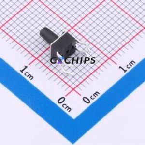 TS09-CBW1EH7.0 Tactile Switch Through hole-4P,4.5x4.5mm Switch Single Pole Single Throw Round Button 1.8N Through Hole - Product Image 1