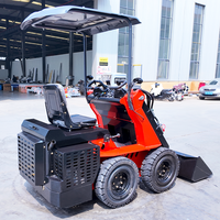 Neuer WKL520 Kleiner Radlader Mini-Frontlader 890kg Betriebsgewicht Dachschutz Euro5 Motor Pumpe