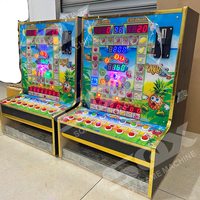 Machine de jeu d'arcade SQX Mario-02 Fruit King à monnayeur, 1 joueur, 110/220V, en bois, multilingue (anglais, espagnol, japonais)