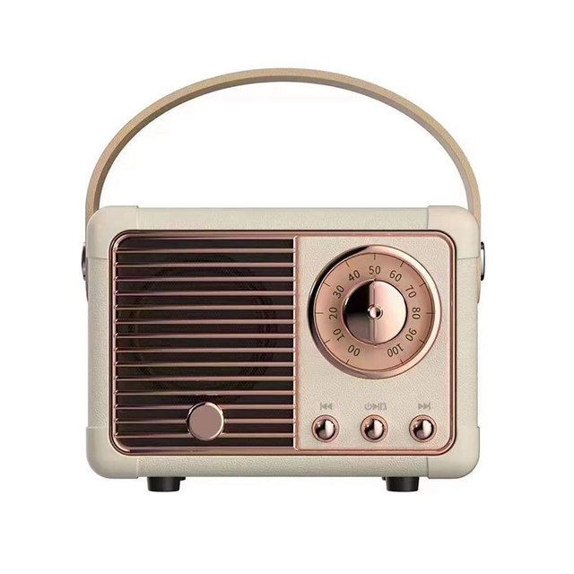 Factory Direct Mini-Portable HM11 Wireless Stereo Smart Speaker Retro Bass Tooth Sound Subwoofer Creative Smart Speakers