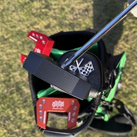 Putter de golf en aluminium style BOOM 6063, lesté au tungstène, design équilibré, 34-35 pouces, type mallet