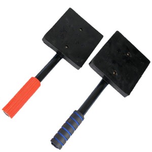 PVC Tile Tamping Board Black Handle Thickened Wear Resistant For Floor Tiles Installation Room Use - Product Image 4