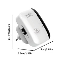 Repetidor WiFi de 300Mbps con 4 Antenas, Extensor de Rango Inalámbrico 4G, Amplificador de Señal de Alto Rendimiento, Categoría de Producto: Repetidores