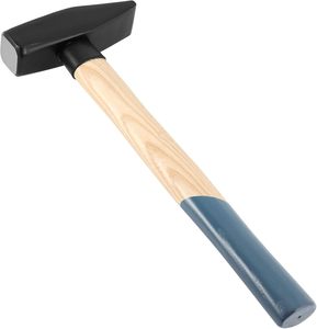 Marteau de mécanicien professionnel en acier au carbone, avec manche souple en bois - Product Image 2