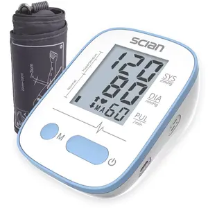 SCIAN LD-521 Monitor tekanan darah otomatis, alat pengukur tekanan darah, Monitor tekanan darah ekstra besar LCD Lengan Atas