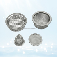 Filter Jaring Kawat Baja Tahan Karat 304 316 Kustom / Saringan Jaring Bentuk Kubah untuk Filtrasi Mesin