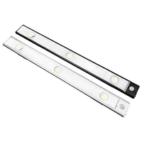 Tsinye – Nouvelles lampes LED modernes pour armoire, comptoir, placard, avec détecteur de mouvement, rechargeables par USB, murales, à intensité variable, lumière ondulée œil de chat