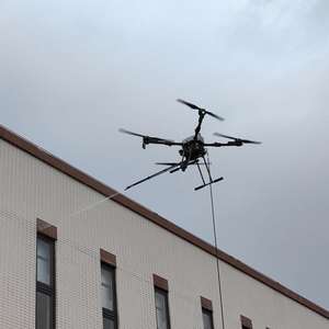 D15R Commercial Cleaning <b>Dron</b> for Power Washing Solar Panels and Windows - Product Image 1