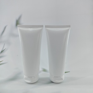 Tube souple en plastique écologique de 100 ml, emballage vide pour nettoyant visage et crème pour les mains, avec bouchon à clapet. - Product Image 6