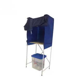 One person metal polling booth ,voting booth for election