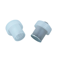 Bouchon à vis anti-déversement en plastique solide de 28 mm et 30 mm pour bouteilles de poudre, d'eau et de vitamines - Accessoires de bouteilles à usage industriel