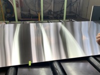 Lámina de Acero Inoxidable Serie 300 con Acabado Espejo de Fábrica, Placa de Superficie BA Estándar AiSi 301L