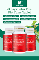 Winstown 28-Tage Detox Flacher Bauch Tabletten Schnelle Schlankheits-Pillen Garcinia Cambogia Kapseln Flacher Bauch Produkt Nahrungsergänzungsmittel