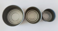 Boîte de conserve 200ml 300ml 350mm avec couvercles faciles à ouvrir pour emballage de ciment chimique de qualité industrielle