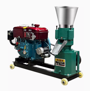 Diesel Version New High 500kg/h Capacity Customizable <b>Pellet</b> Size Factory Supply <b>Feed</b> <b>Pellet</b> Granulator Milling Machine for - Product Image 1