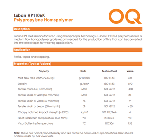 <span class=keywords><strong>PP</strong></span> Raffia mfr 3 Homopolymer Trinh Nữ <span class=keywords><strong>PP</strong></span> hạt 1106k - Product Image 2