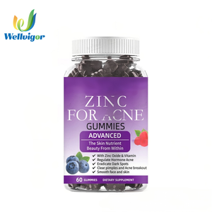 Gomitas de Belleza de Marca Privada OEM con L-Glutatión, Zinc, Vitaminas C y E, Calcio, Veganas para Adultos, para Aclarar la Piel y el Crecimiento del Cabello - Product Image 1