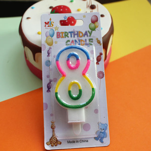 <span class=keywords><strong>Bougie</strong></span> Numérique Colorée Joyeux Anniversaire pour Gâteau, Fournitures de Décoration, Cire de <span class=keywords><strong>Paraffine</strong></span>, Bougies Porte-Bonheur <span class=keywords><strong>en</strong></span> <span class=keywords><strong>Gros</strong></span> pour Fêtes de Mariage - Product Image 4
