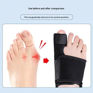 Pied Collection Modèle Pouce Valgus Orthèse Grand Pied Os Séparateur D'orteil Réglable Jour Et Nuit Orteil Fixation Sangle Unisexe - Product Image 3