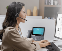 Yealink UH34 Dual/Mono USB-A/C Schnittstelle Ultraleichtes und Komfortables USB-Headset