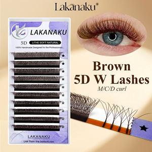 Vente en gros de plateaux d'extensions de <span class=keywords><strong>cils</strong></span> YY C D <span class=keywords><strong>M</strong></span> Marron, logo personnalisé, colorées, extensions de <span class=keywords><strong>cils</strong></span> 5D W, fournisseur de <span class=keywords><strong>cils</strong></span> Cilia 0.07 Clover Lash Supplies - Product Image 2