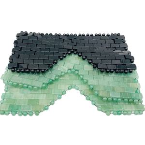 ナチュラルジェイドスリープマスク & 目隠し、ジェイドアイマスク、アイマスクローズクォーツアメジストクリスタルを使用したアンチエイジングホットまたはコールド - Product Image 6