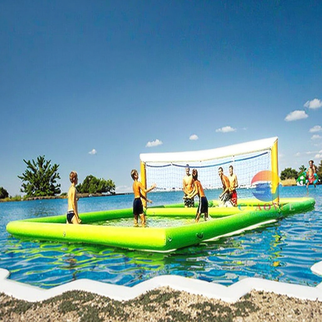 Inflatable Volleyball Court - Rental for Outdoor Water Games