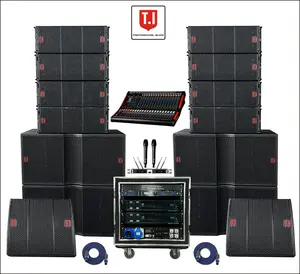 HOT Verkauf Lautsprecher Pro Line Array Soundsystem profession elle Audio-DJ-Ausrüstung Bühnen ausrüstung System Line Arrays zu verkaufen