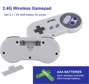 FORYOBUD SF900 Retro Consola 16 Bit Game Stick 5000 giochi HD console per videogiochi per Controller Wireless NES/SNES - Product Image 4