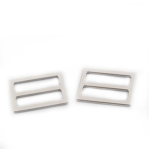 Sliding Buckle Zinc Alloy Metal D-ring Buckle For Bags Backpacks <b>Webbing</b> Wear-resistant Durable Hardware Accessories - Product Image 1